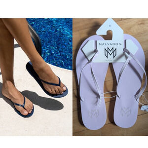 NWT Malvados | Lux Flip Flops in Blossom (Size 8)